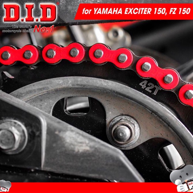 Nhông sên đĩa 12ly yamaha exciter 150 chính hãng did  / Nhông xích exciter 150 did 12ly HDS