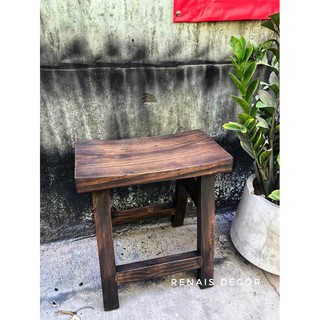 Ghế Đôn Gỗ Thông Cao 45cm