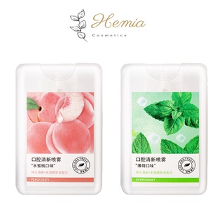 Xịt Thơm Miệng Heyxi👉Xịt miệng, thơm miệng heyxi vị đào thơm mát