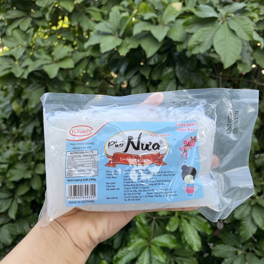 Hàng hot -  Bún nưa Keto ❤️ CHẤT LƯỢNG CAO ❤️ Miến nưa, phở nưa, mì nưa, 0 calo, không béo, sợi dai giòn DS Nga | BigBuy360 - bigbuy360.vn