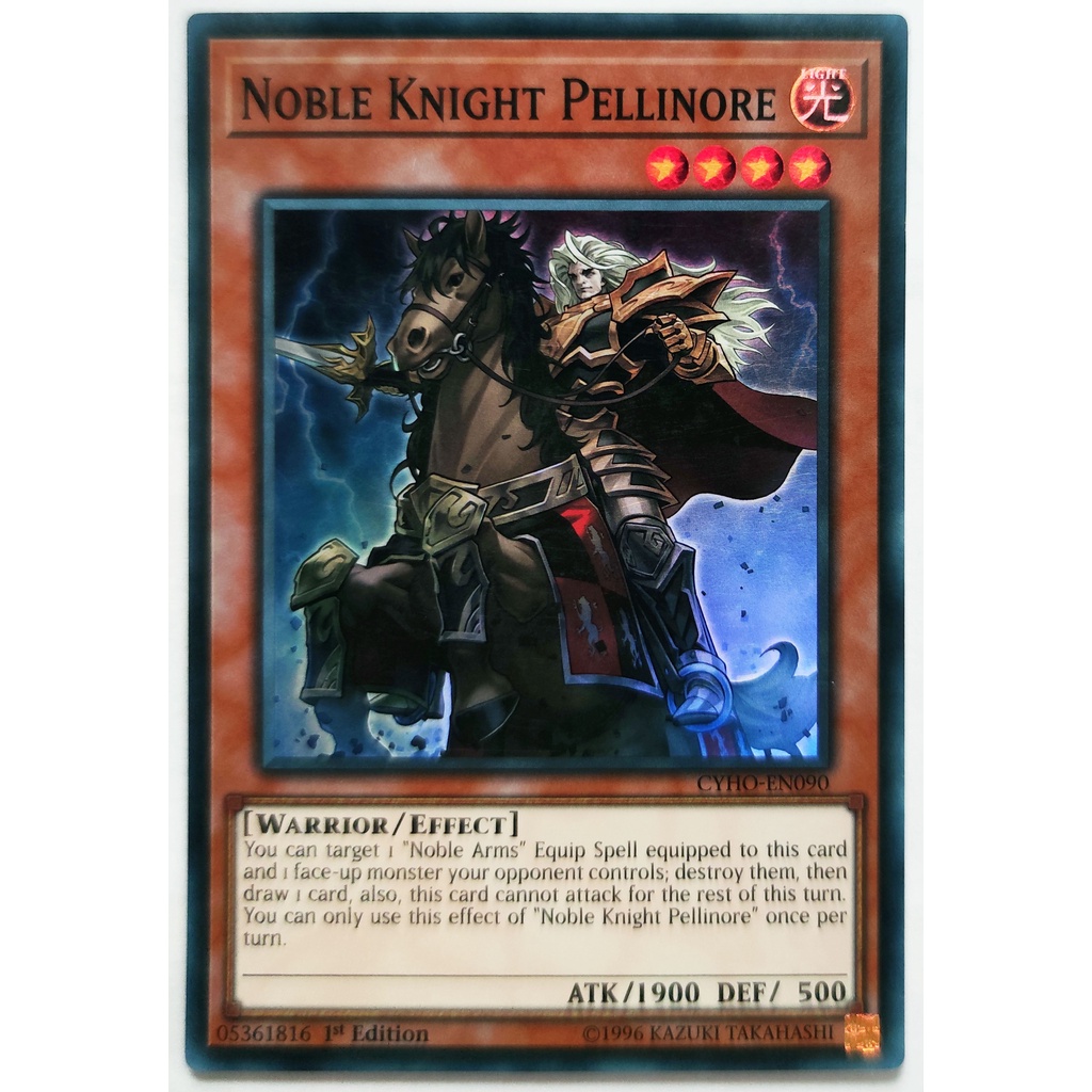 [Thẻ Yugioh] Noble Knight Pellinore |EN| Super Rare