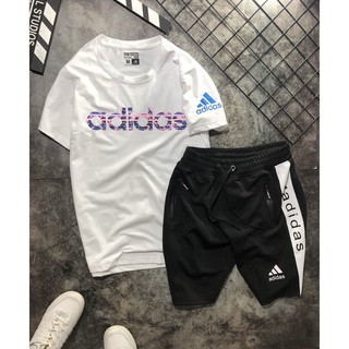 Sét Bộ quần áo 💖FREESHIP💖 Áo thun nam hoạ tiết in ngang cao cấp - Fivestarsrating shop