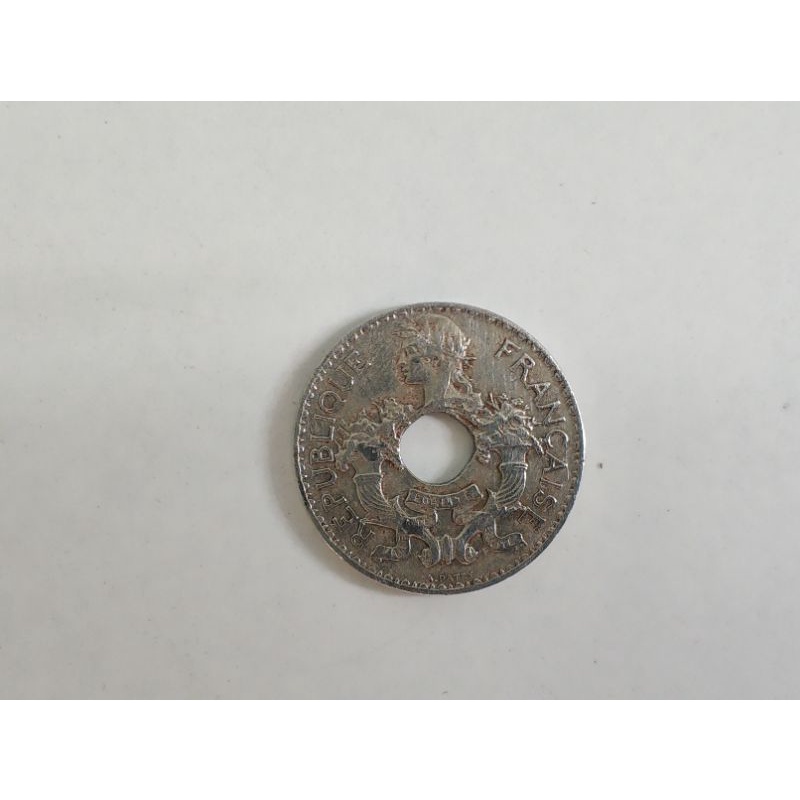 Đồng xu 5 Cent Đông Dương, Indochine Francaise 1937; 1938