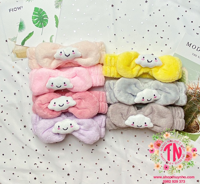 Băng đô rửa mặt hình thú dễ thương