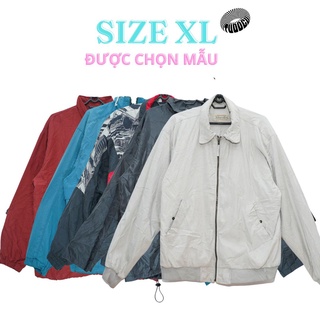 Áo khoác gió, dù nam nữ secondhand - form rộng unisex hàng tuyển chọn mẫu