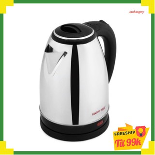 Ấm siêu tốc inox 1.8lsunhouse happy time htd1081- hàng chính hãng