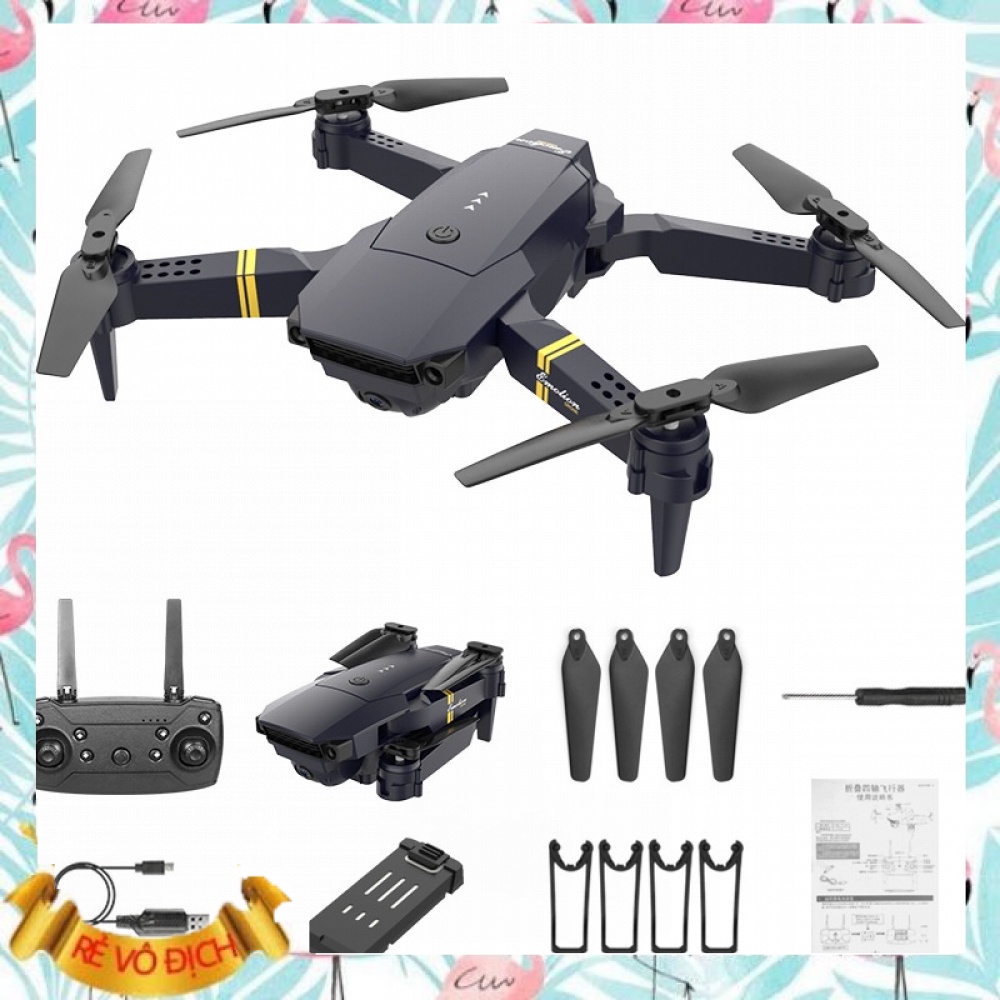 Máy bay điều khiển từ xa E58 Pro camera kép, Flycam E58 pro camera kép 4K