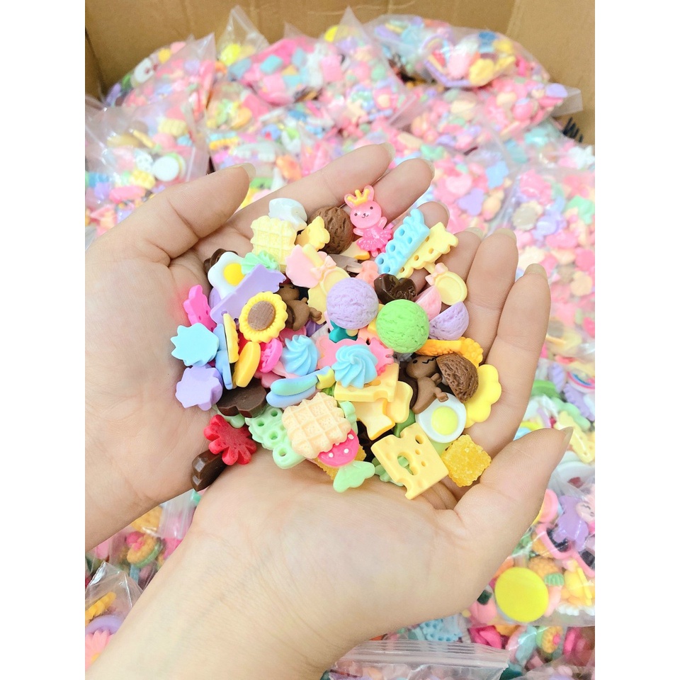 Combo 10 Charm gắn kẹp, gắn điện thoại, vật dụng cá nhân siêu cưng