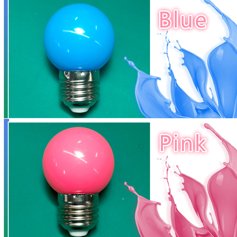 Bóng đèn LED E27 nhiều màu trang trí lễ hội