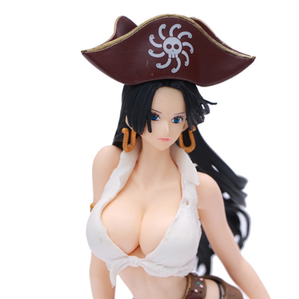 MOCHO Cartoon Boa Hancock Model Toy Luffy Wife Hancock Figure Christmas Gift Anime Collectible 25cm PVC Toys Doll Action Figure