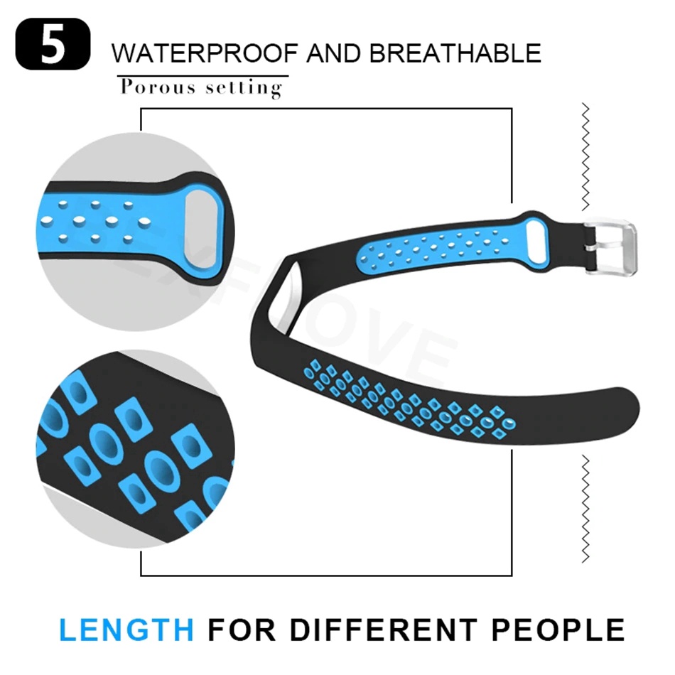 Dây Đeo Thay Thế Chất Liệu Silicon Màu Trơn Cho Xiaomi Mi Band 3 Mi Band 4#5