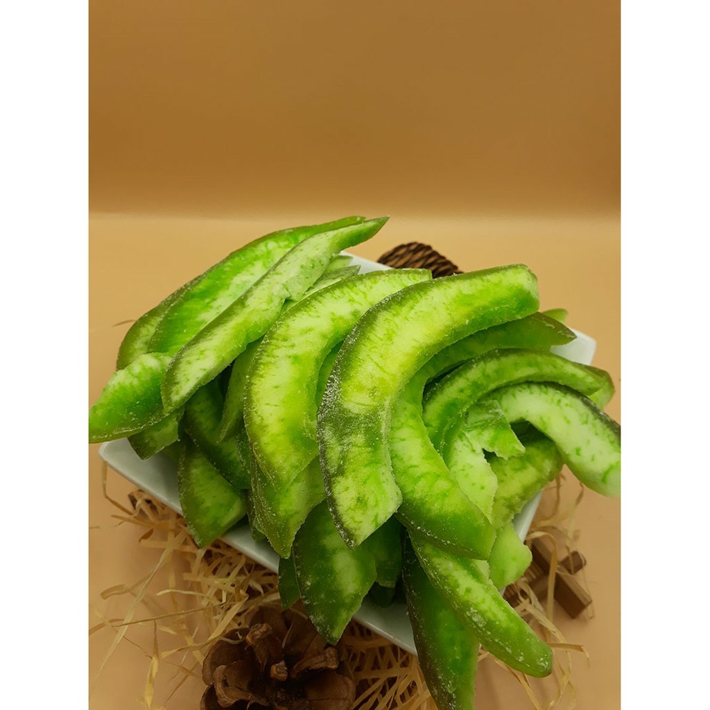 hủ PET-300gr mứt vỏ bưởi sấy lạnh ăn liền