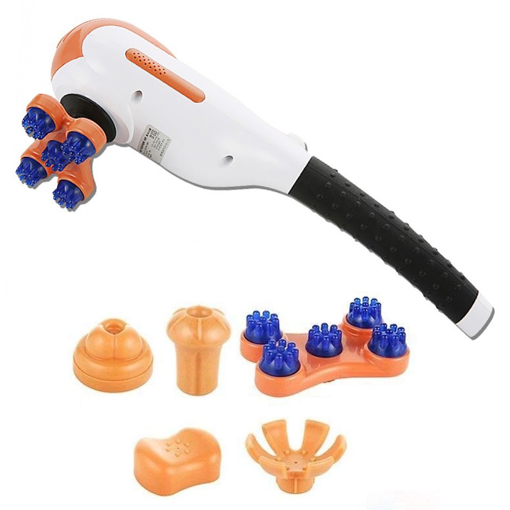 Máy Massage toàn thân cầm tay Hàn Quốc Mini Squirrel - 5 đầu chức năng ( made in Korea)