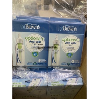 Tách set bình sữa DrBrown’s Dr Browns Options Plus 240ml