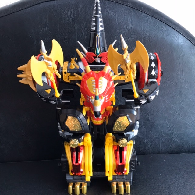 Mô hình siêu nhân khủng long xe kéo dx Max Ohja