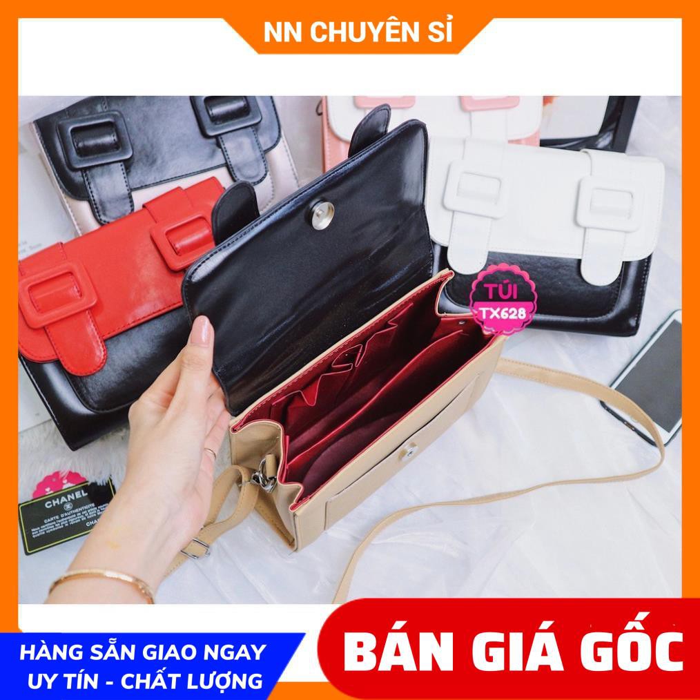 TÚI 2 ĐAI NẮP GẬP SANG CHẢNH ⚡100% ẢNH THẬT⚡ TÚI PHOM HỘP