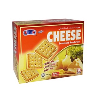 BÁNH CHEESE KẸP PHÔ MAI KERK HỘP 208gr