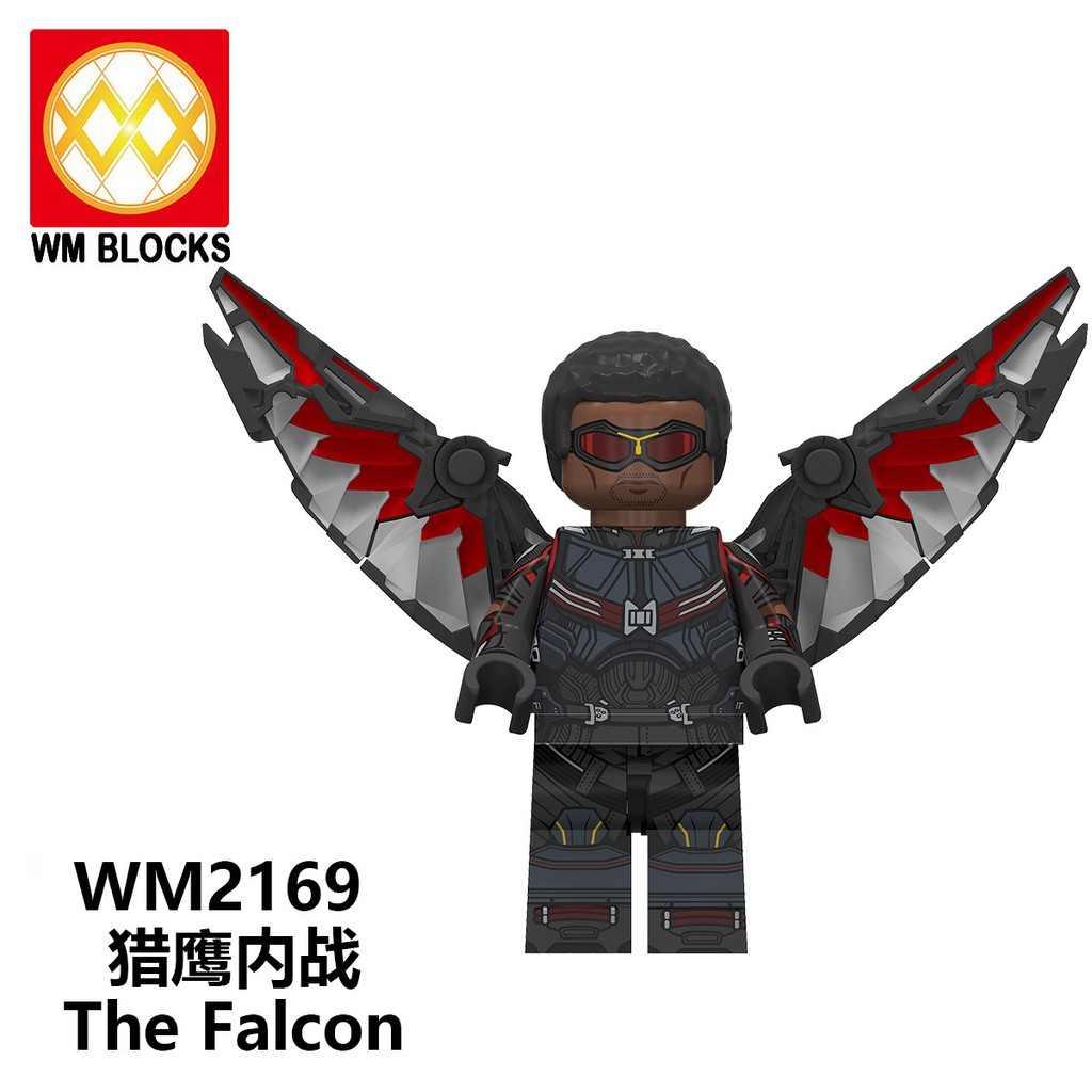 Minifigures Các Mẫu Nhân Vật Marvel DC Winter Soldier Falcon Mẫu Mới Ra Siêu Đẹp WM6117
