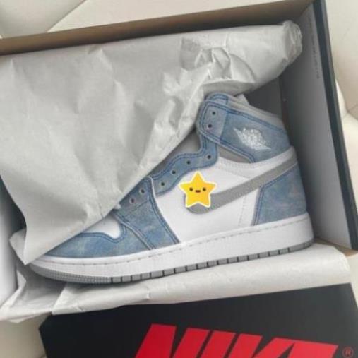 Giày Jordan hyper royal xanh nỉ cao cổ mới, Giày JD xanh loang nam nữ hot nhất - Hàng chuẩn Full Box Bill -nh WERE $ ! ☎