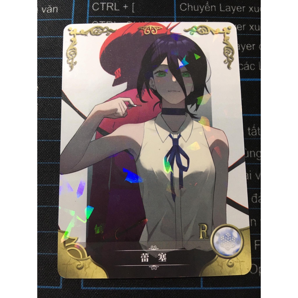 Thẻ bo góc nhân vật Reze – Chainsaw Man NS-07 – R