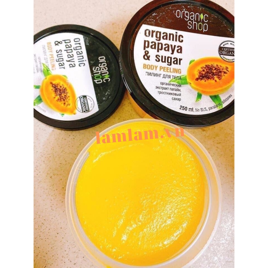 Tẩy Tế Bào Chết Body Organic Shop Scrub 250ml