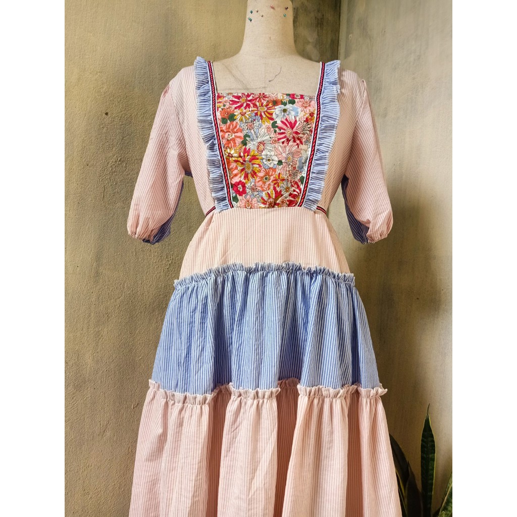 Bigsize 40-70kg váy đầm maxi dáng suông dài babydoll thổ cẩm đi biển trẻ trung teen đẹp hotgirl du lịch độc lạ