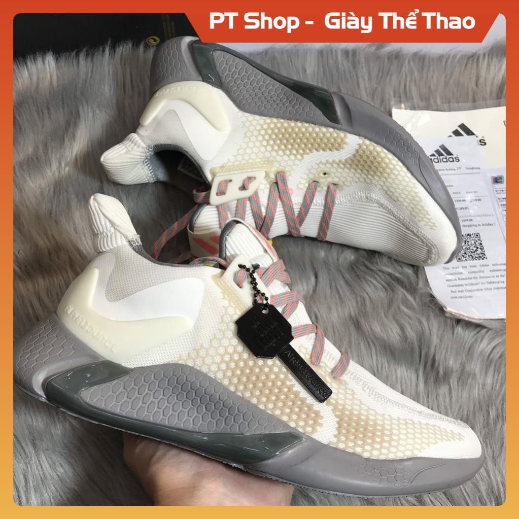 [FreeShip+Giá Hủy Diệt] Giầy Alphabounce xịn sò Full phụ kiện, Giày Sneaker Alphabounce 2020 sữa đế nâu , Hót trend