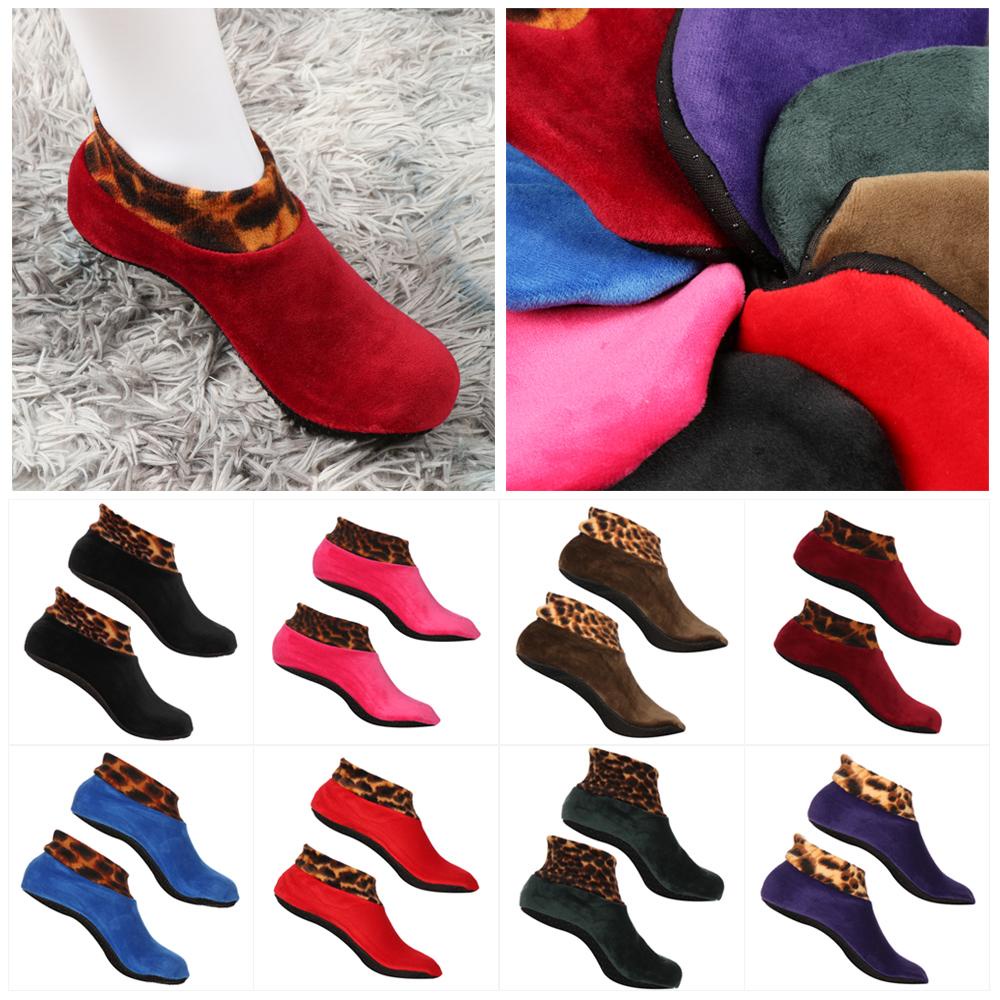 UPSTOPVN Vớ Chống Trượt Họa Tiết Da Báo Dành Cho Nữ