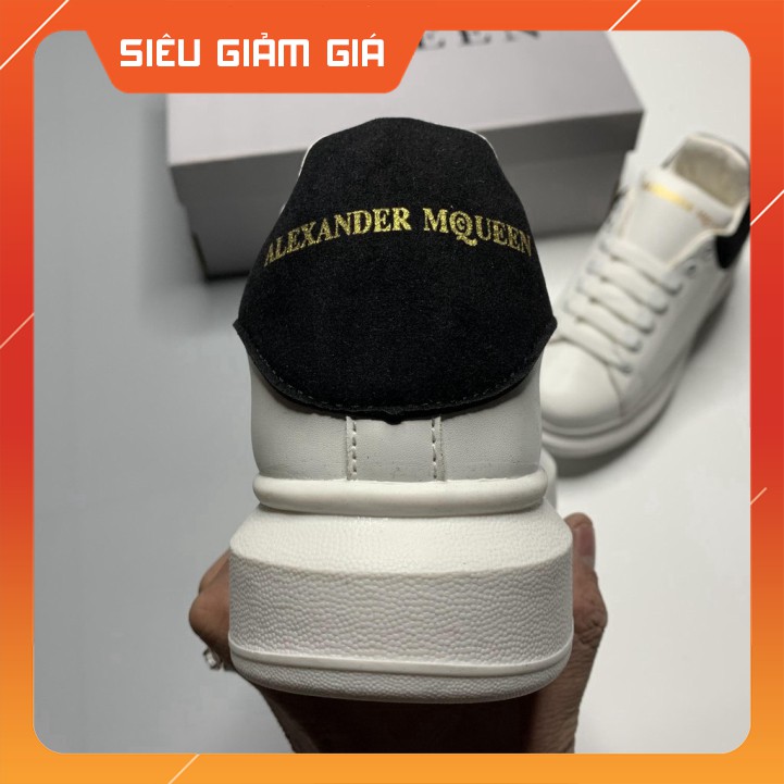 [BÁN CHẠY NHẤT SHOPEE] Giày Sneaker MC,MCQ Gót Đen Dây Lụa Cao Cấp Full Box Full Bill