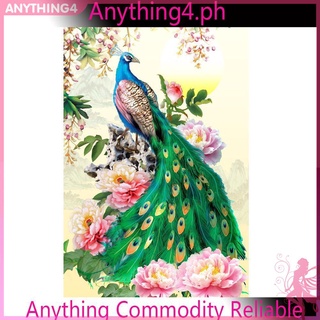 Tranh Thêu Con Công Kim Cương