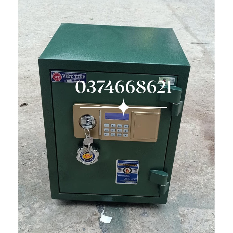 KÉT SẮT VIỆT TIỆP CAO CẤP 55KG +- MÀU FULL XANH NGỌC ( khách miền nam vui lòng không đặt)