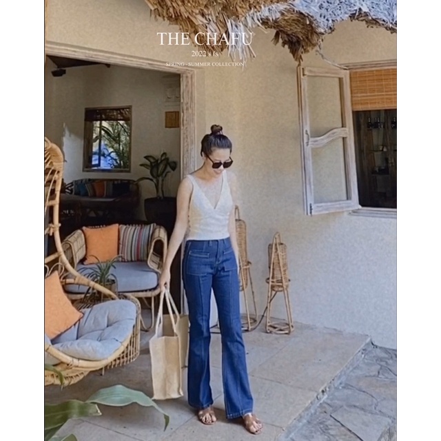 QUẦN JEANS ỐNG LOE