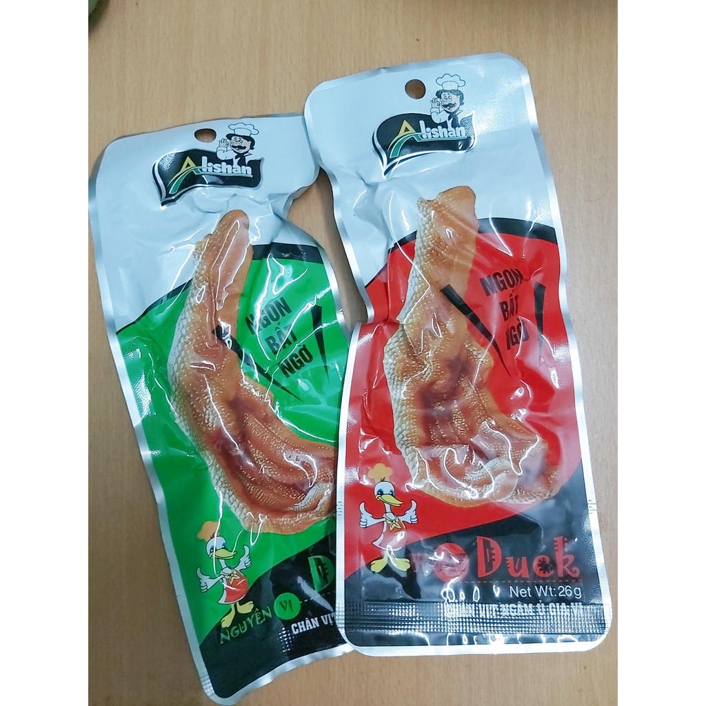 đồ ăn vặt việt nam chân vịt cay alishan 10 gói | BigBuy360 - bigbuy360.vn