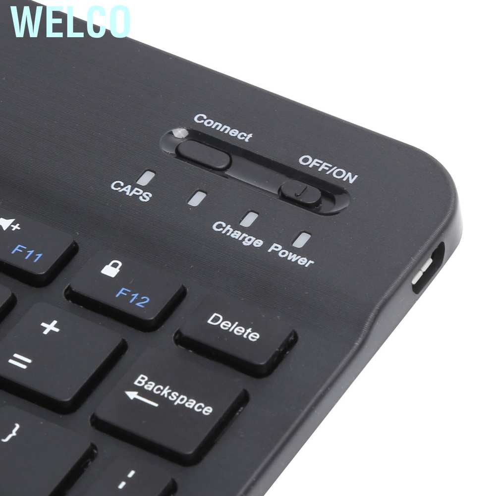 Bàn Phím Welco Bluetooth Không Dây Siêu Nhẹ 10 Inch Cho Android / Ios / Windows