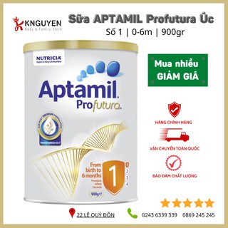 Sữa Aptamil Profutura Úc số 1,2,3 900gr mẫu mới [Hàng Air]