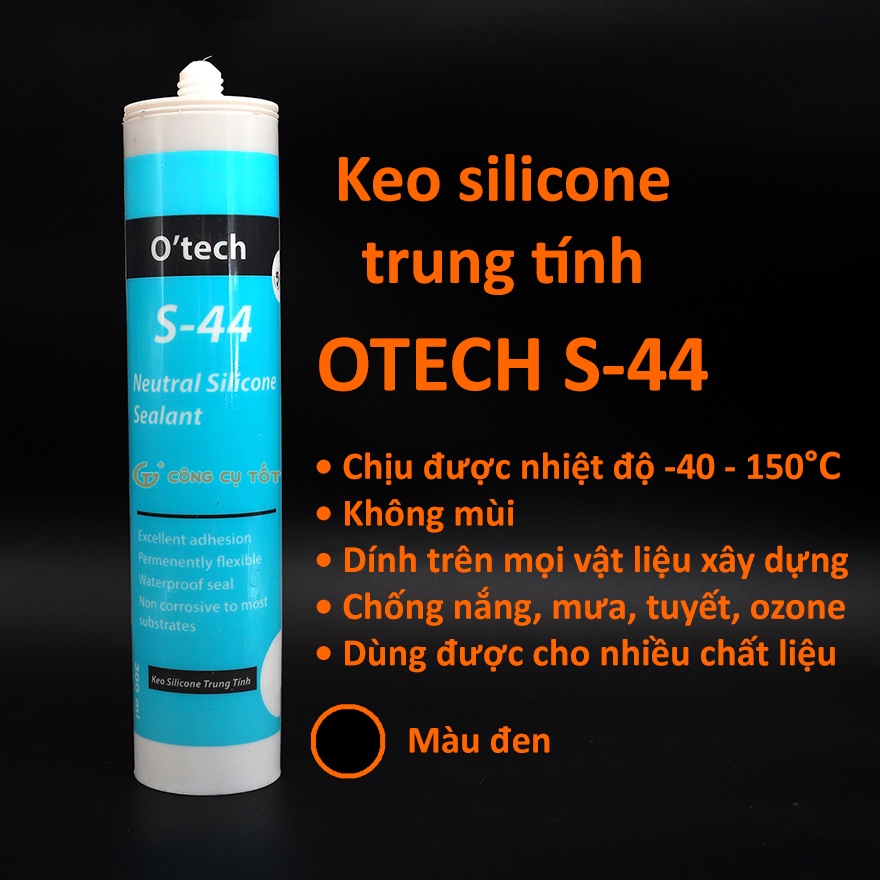 Keo silicone trung tính 300ml OTECH S-44