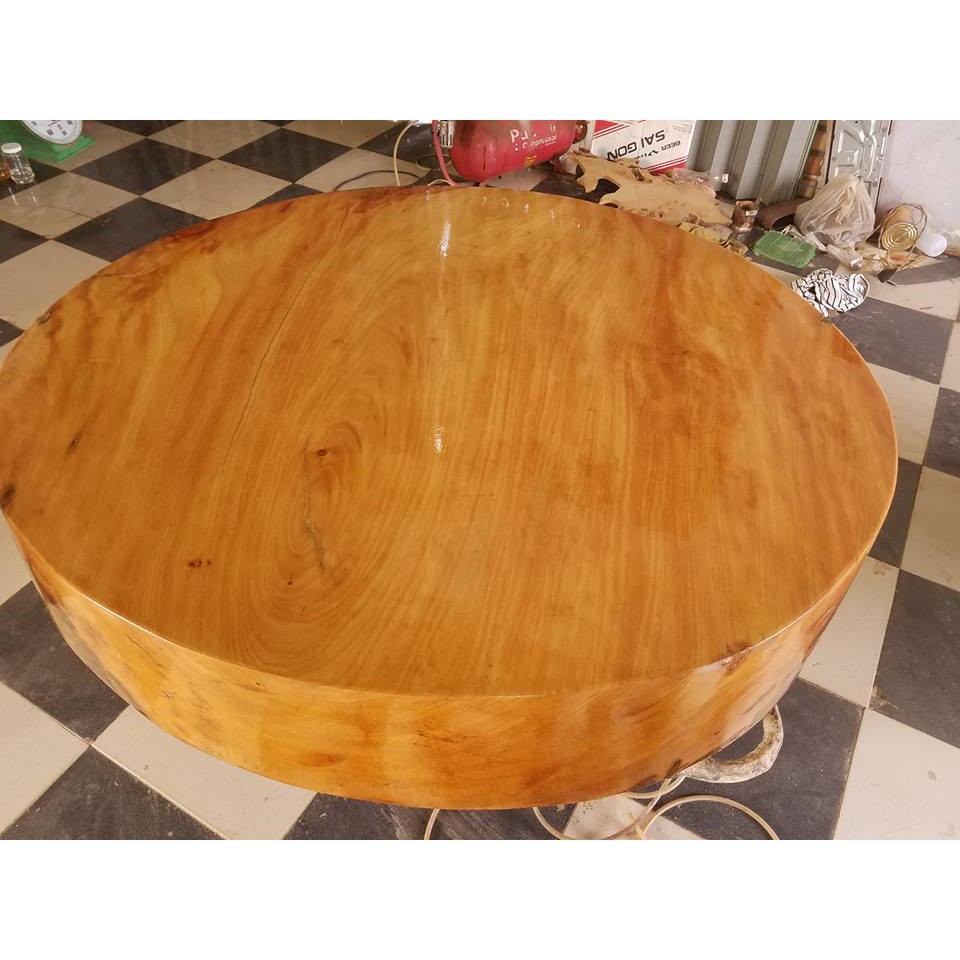Trọn bộ bàn tròn phòng ăn gỗ quý giá chỉ 17tr