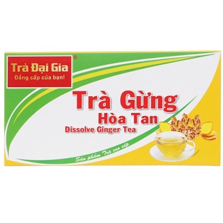 Trà gừng hoà tan - trà đại gia