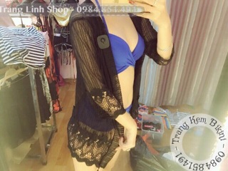 Áo choàng - kimono đi biển