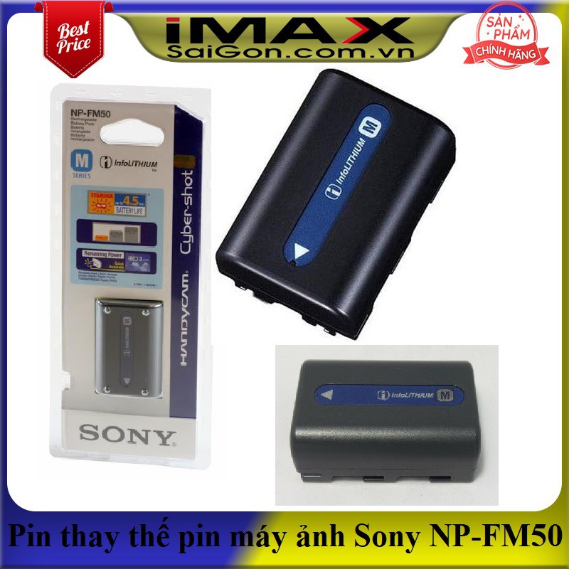 Pin sạc máy ảnh Sony NP-FM50