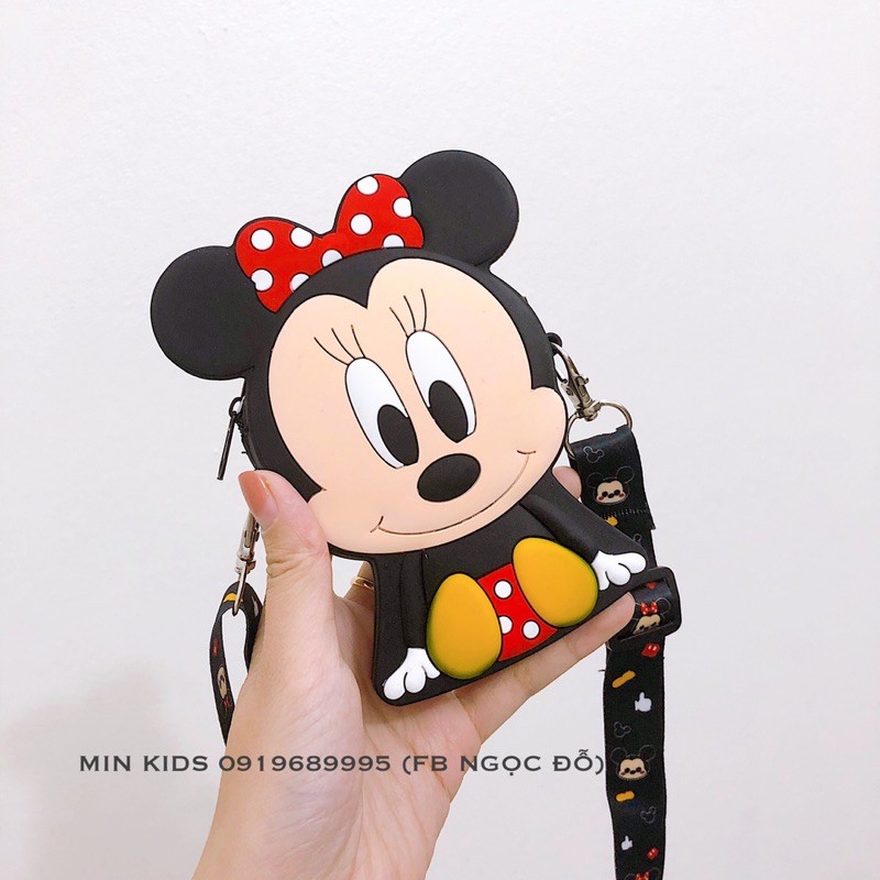 Túi mickey minnie silicon siêu mềm cho bé