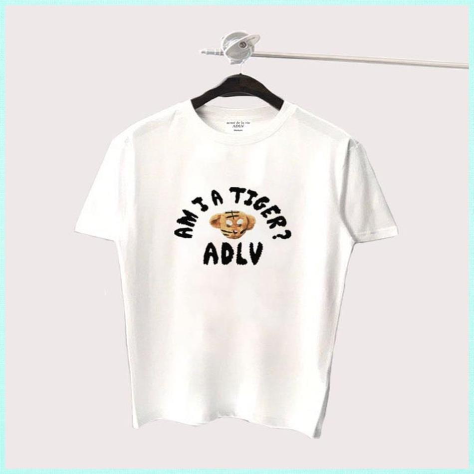 Áo Thun ADLV BEAR 2022 Tay lỡ Áo Phông ADLV Nam Nữ BEAR 2022 Form Rộng