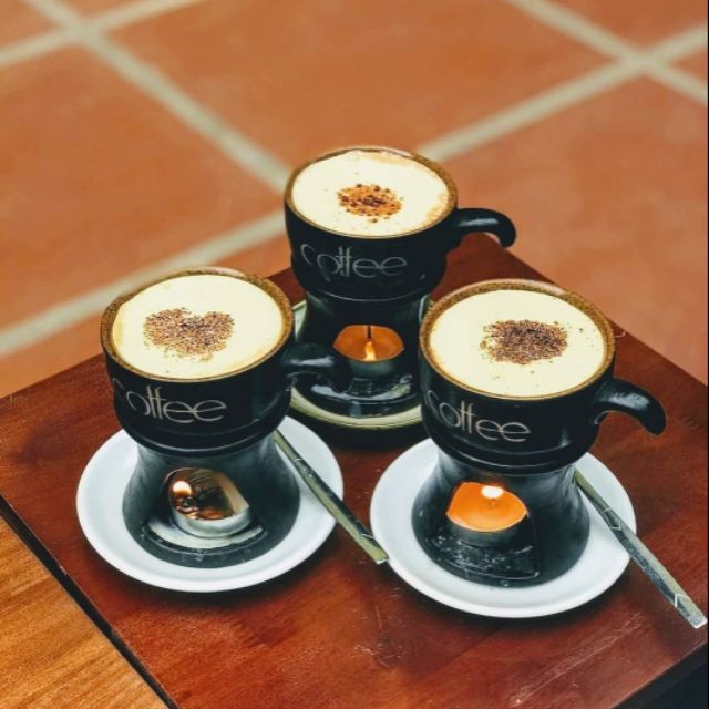 Bộ bếp cốc hâm nóng cafe (5 bộ)