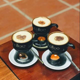 Bộ bếp cốc hâm nóng cafe (5 bộ)