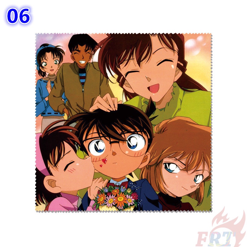 1 Cái ❤ Dụng Cụ Vệ Sinh Mắt Kính Hình Thám Tử Conan ❤ Khăn Lau Kính / Màn Hình Điện Thoại / Ống Kính Tiện Dụng