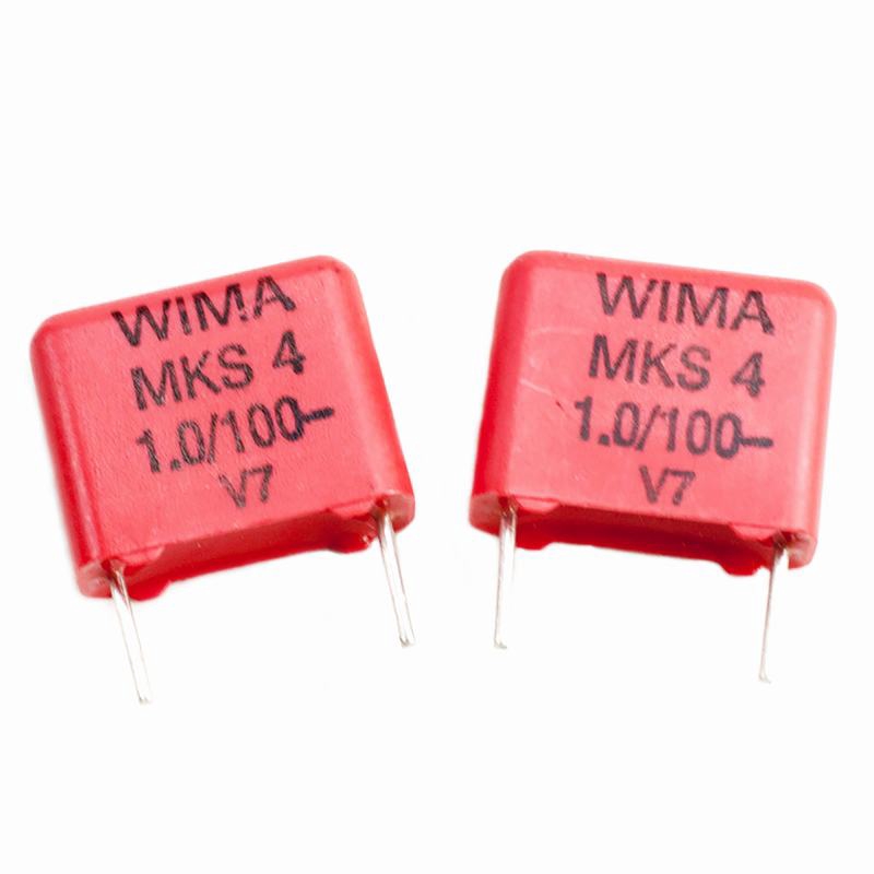 Set 2 Tụ Điện Âm Thanh WIMA MKS4 1uF 105 100V Chuyên Dụng