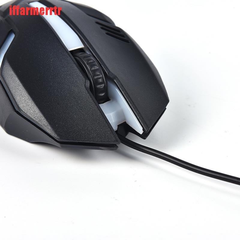 {iffarmerrtr}Wired Gaming Mouse Gamer Optical USB Computer Mouse Mice for PC Laptop Mouse LKZ