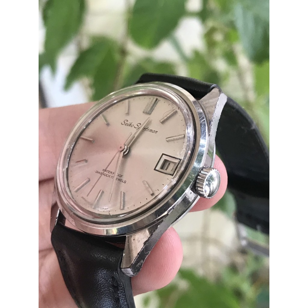 Đồng hồ nam SEIKO SPORTSMAN DIASHOCK 17 JEWELS của Nhật - CHÍNH HÃNG