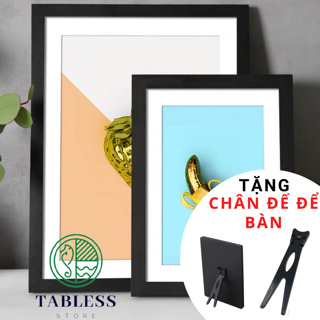 Khung Ảnh Đẹp Để Bàn Khổ A3,A4,A5 Mặt Mika , Khung Tranh Treo Tường-TABLESS STORE