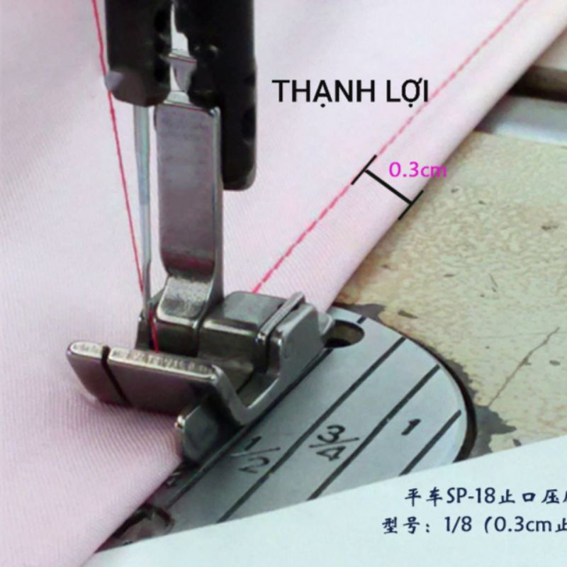 Chân Vịt Mí Diễu (Mí Trái và Mí Phải) Dùng Cho Máy Công Nghiệp 1 Kim